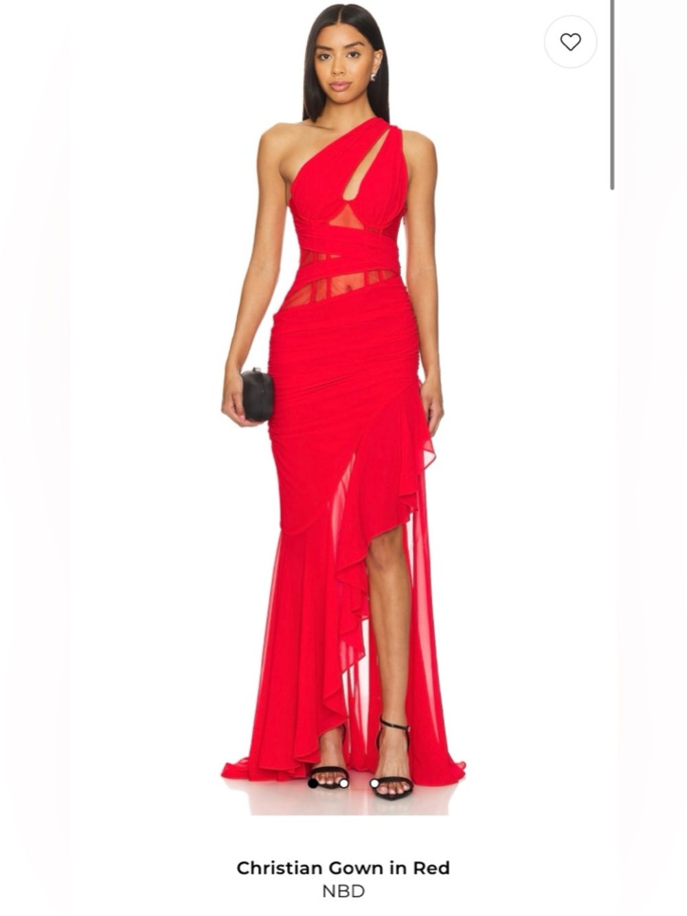 NBD Red Christian Gown